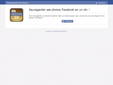 Sauvegarder vos photos Facebook !